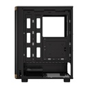 FORMULA V GABINETE GAMER TIMBERLINE T1 BLACK ATX + 4 FANS FRGB