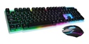 JAHRO JH-CB01 COMBO TECLADO MOUSE USB RGB