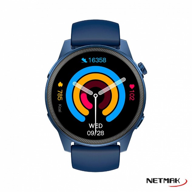 NETMAK NM-ENERGY-B SMARTWATCH BLUETOOTH 5.3 AMOLED AZUL