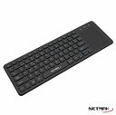 NETMAK NM-KB910 TECLADO INALAMBRICO SMART TV CON TOUCH PAD