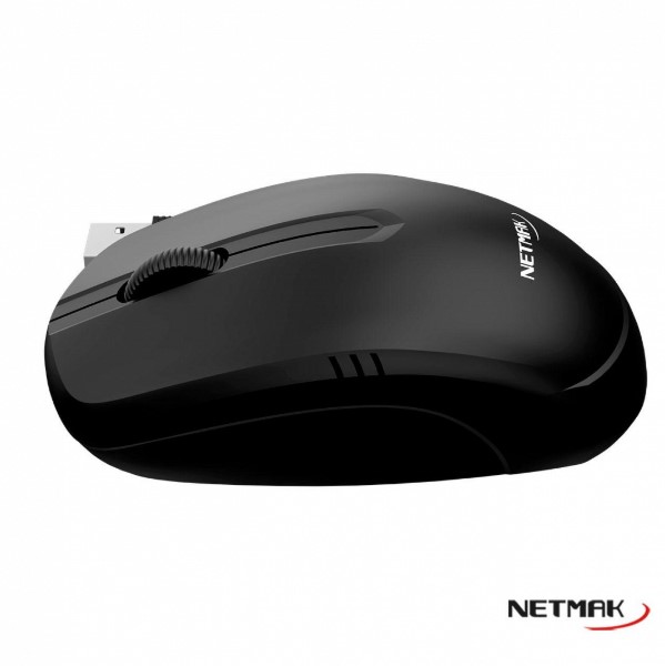 NETMAK NM-M684 MOUSE INALAMBRICO NEGRO