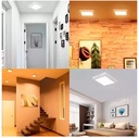 NOVOLED PANEL PLAFON LED DE APLICAR CUADRADO 18W 3000K BLANCO CALIDO