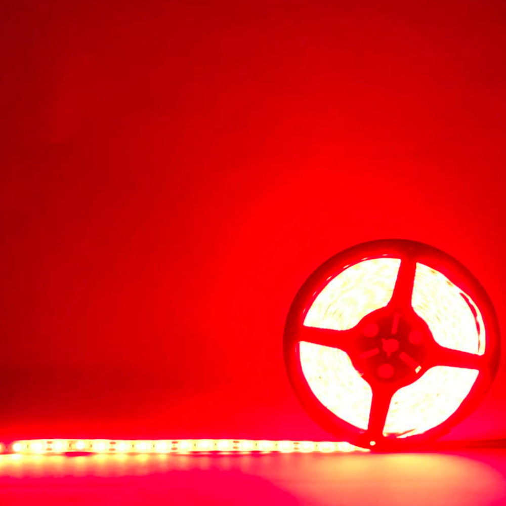 PCBOX - TIRA LED 5050 IP20 5M INTERIOR ROJO