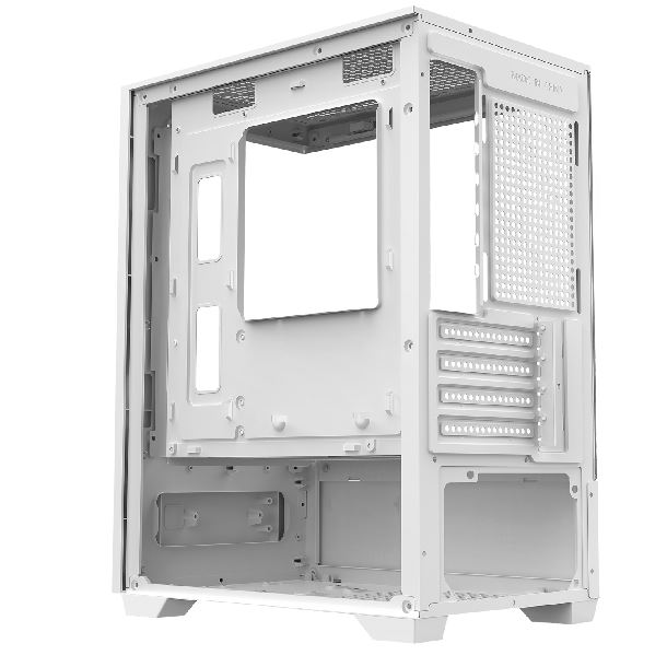 SENTEY GABINETE GAMER H11 WHITE VIDRIO TEMPLADO 5 COOLER ARGB