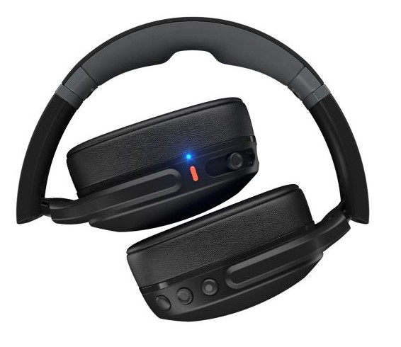 SKULLCANDY CRUSHER EVO WIRELESS BLUETOOTH OVER EAR BLACK