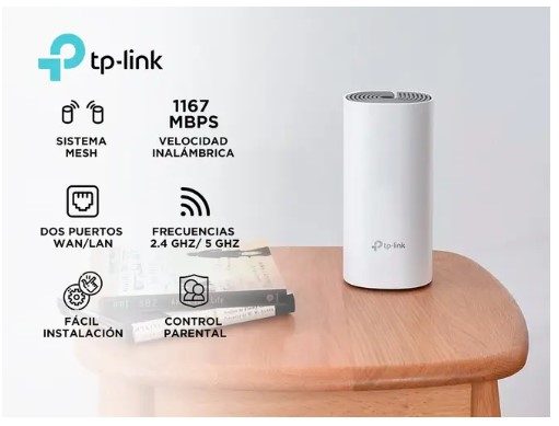 TP LINK DECO E4 PACK DE 1 MESH AC1200 WIFI SYSTEM