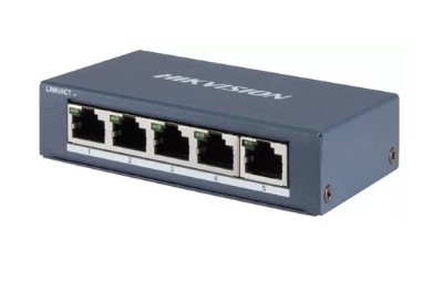 HIKVISION SWITCH 5P DS-3E0505-E GIGABIT DESKTOP 10/100/1000