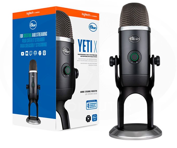 LOGITECH BLUE YETI X PROFESSIONAL MICROFONO 988-000507