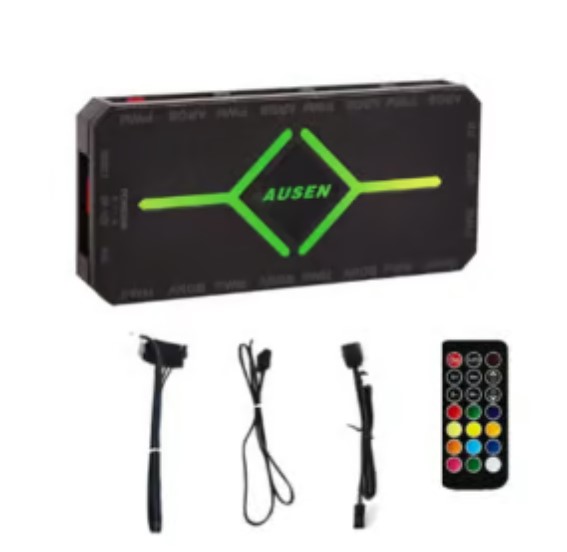 MERX CONTROLADORA ARGB CON CONTROL + SPLITTER 1 A 4