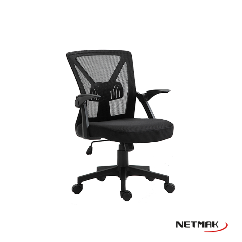 NETMAK NM-ALLEGRA SILLA ERGONOMICA NEGRA