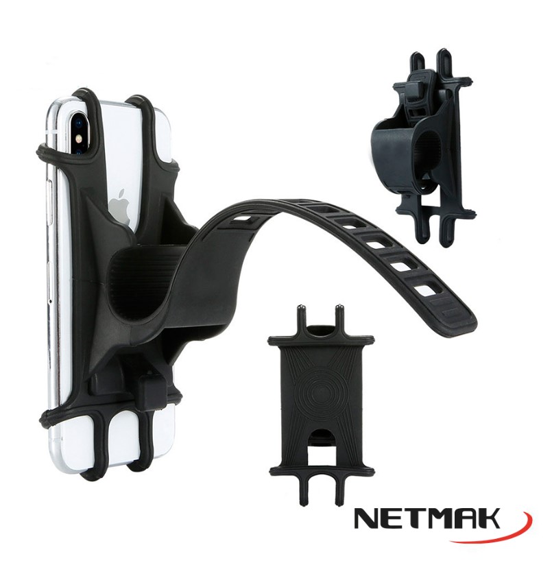 NETMAK NM-HC34 SOPORTE CELULAR HOLDER PARA BICICLETA HOLDER