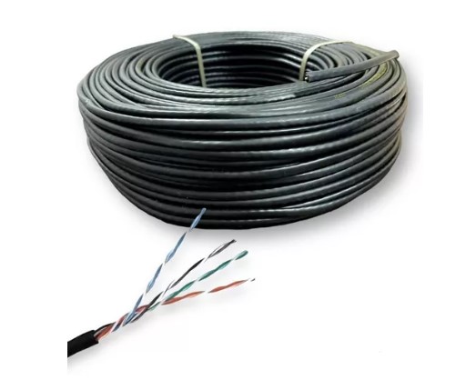 PRONEXT LAN 5EXT700 CABLE UTP EXTERIOR ROLLO X 1 MTS