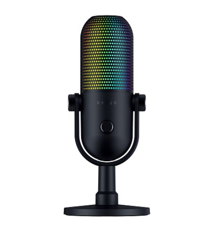 RAZER Microfono Razer Seiren V3 Chroma RGB USB Black