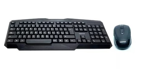 SOLARMAX KB302W+MW200 COMBO TECLADO MOUSE INALAMBRICO USB