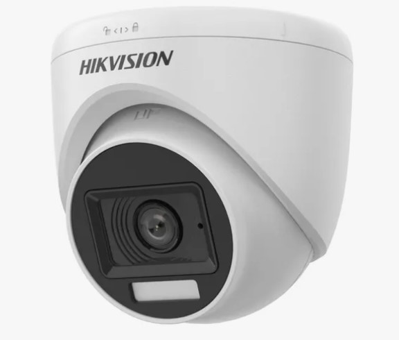 HIKVISION DOMO DS-2CE76K0T-LMFS 3K HYBRID LIGHT AUDIO ANALOG CAM 5MPX 2.8MM