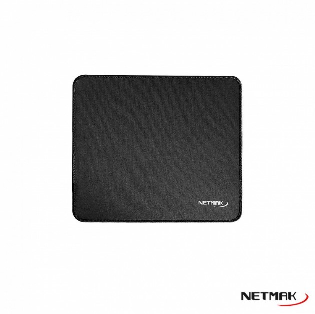 NETMAK NM-PAD1 MOUSE PAD NEGRO ANTIDESLIZANTE