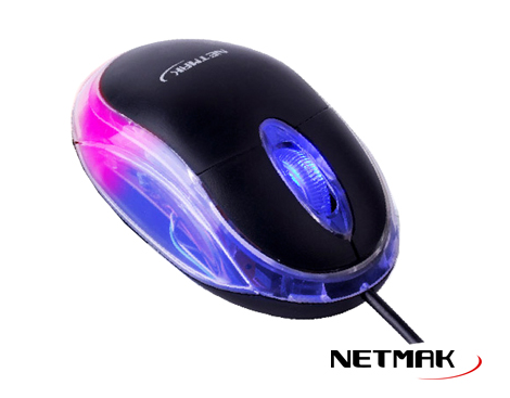 NM-M01 netmak Mouse Luminoso Usb