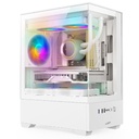 SENTEY GABINETE GAMER H11 WHITE VIDRIO TEMPLADO 5 COOLER ARGB