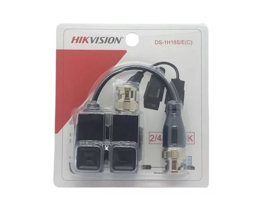 [7392] Balun Video Hikvision Cctv Adaptador Cable Utp 200m DS-1H18S-E-C