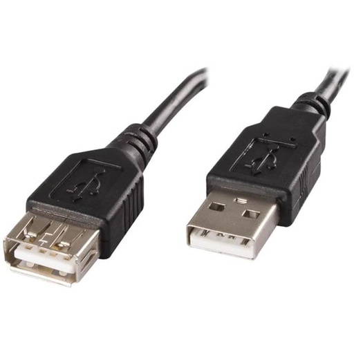 [5325] CABLE USB EXTENSION ALARGUE 1.8 MTS - CABLE USB M A USB H TP7539