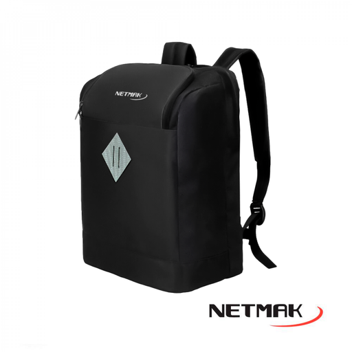 [7729] NETMAK MCH2 MOCHILA PORTA MATE MATERA PORTA NOTEBOOK 15,6'' NEGRO