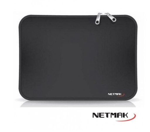 [9280] NETMAK NM-FN15 FUNDA NOTEBOOK NEOPRENE 15.6" NEGRO