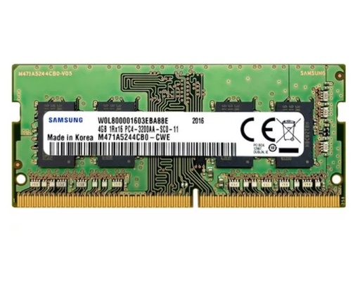 [9835] MEMORIA RAM NOTEBOOK SODIMM DDR4 4GB SAMSUNG 3200MHZ 1.2V OEM