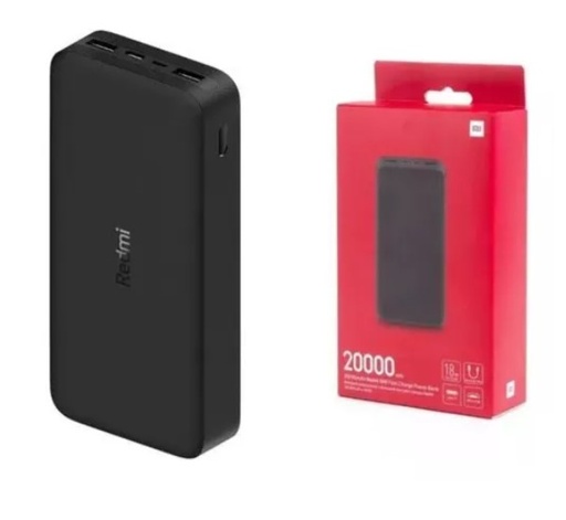 [8764] XIAOMI POWER BANK PORTATIL 20.000 MAH VXN4304GL BLACK PB200LZM USB-C