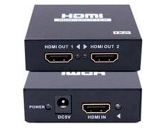 [8783] SPLITTER HDMI 1.3 2 PUERTOS 1080P - SIN FUENTE 5V 2A - INCLUYE CABLE USB